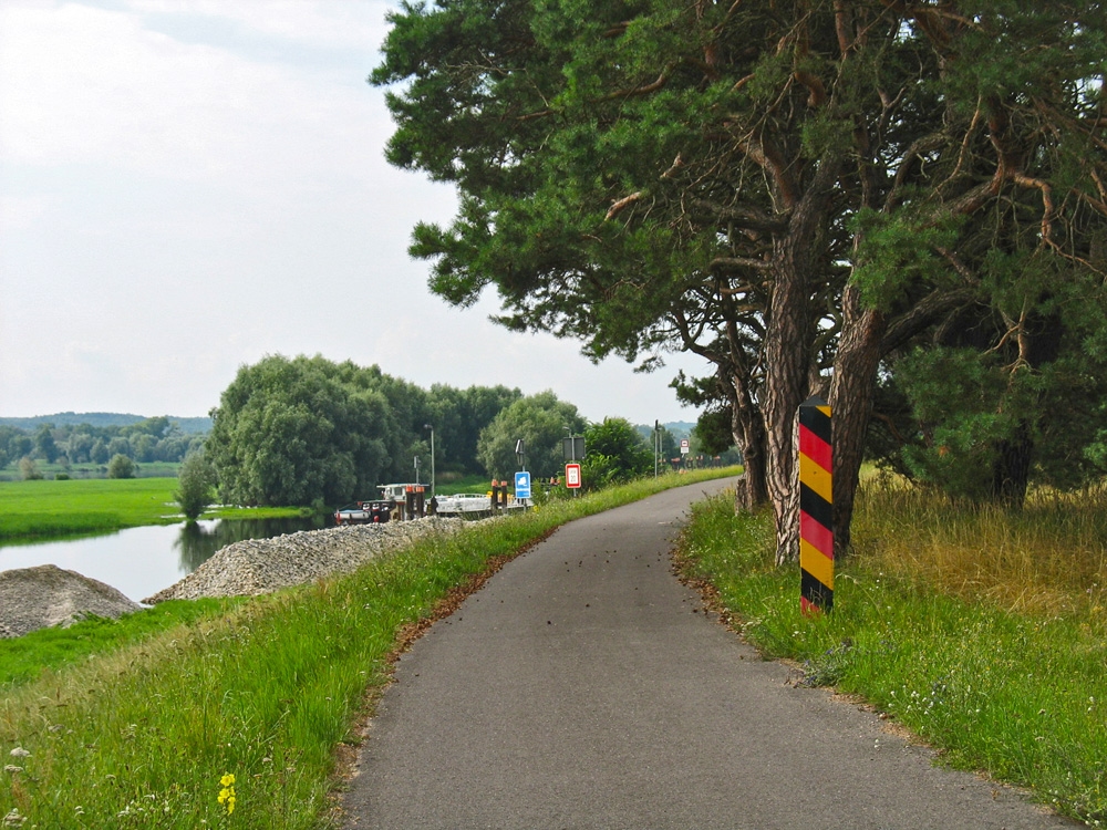 Kanal bei Hohensaaten