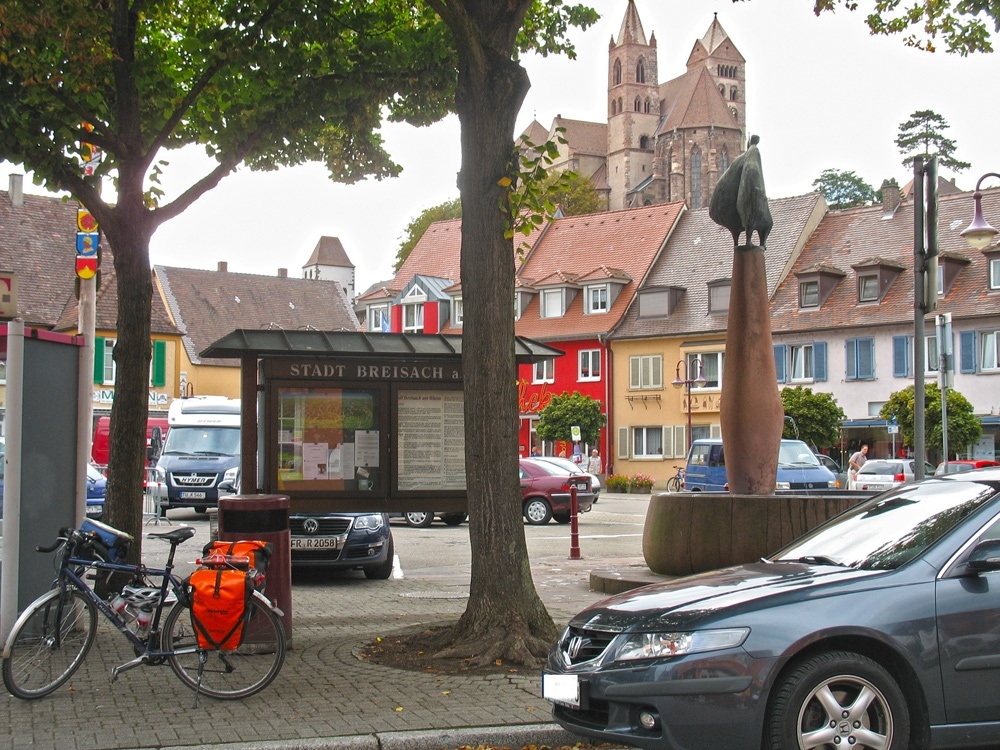 Breisach am Rhein, zurück am Ausgangspunkt