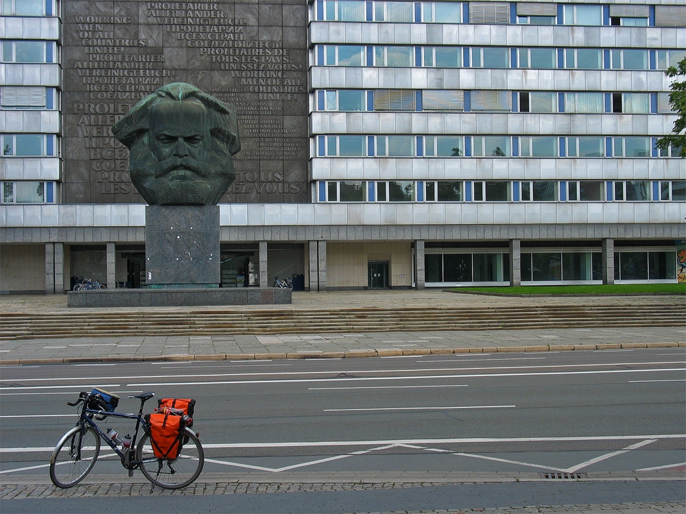 Chemnitz, Nischel - Karl Marx Monument