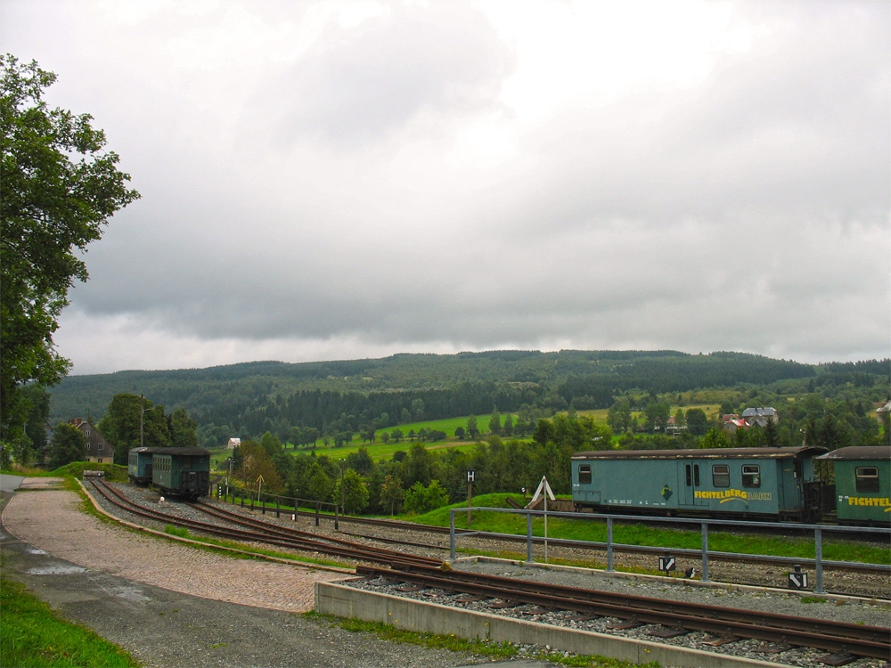 Hammerunterwiesenthal, an der Erzgebirgsbahn