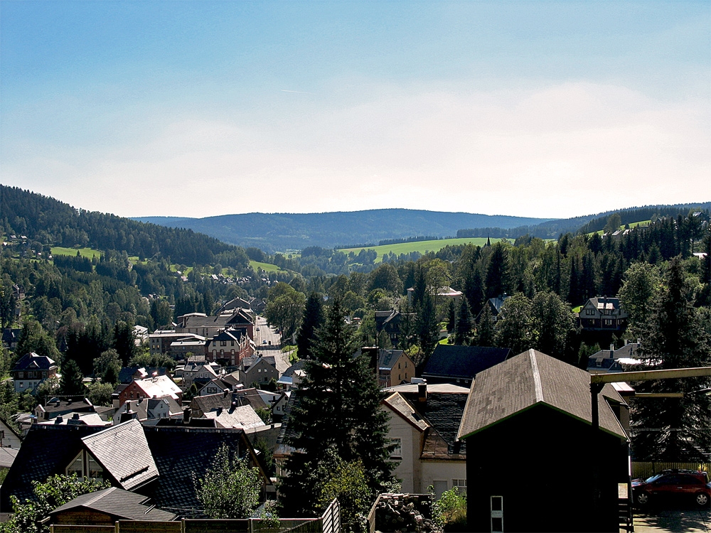 Klingenthal, Blick über Klingenthal