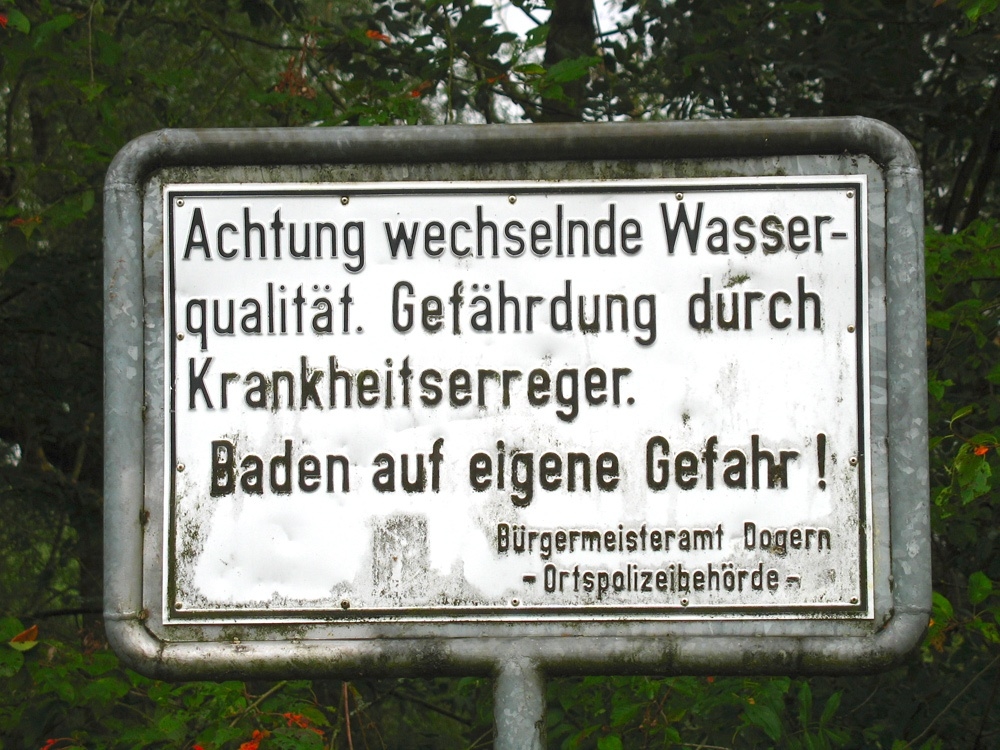 Legionellen und Javelwasser, dem KKW Leibstadt (CH) sei Dank