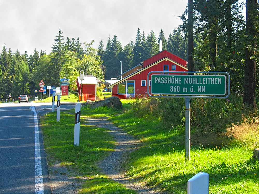Mühlleithen, der nächste Pass