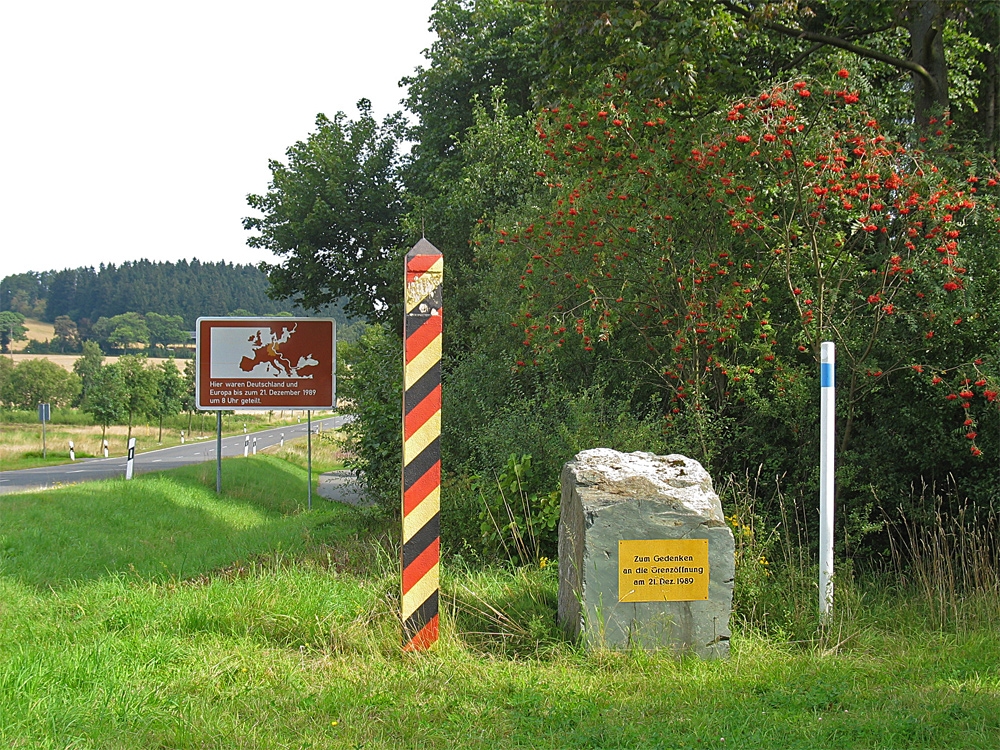 bei Posseck, ehemalige Grenze