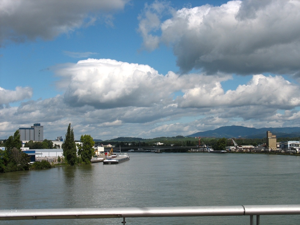 Weil am Rhein, Dreiländereck D-CH-F