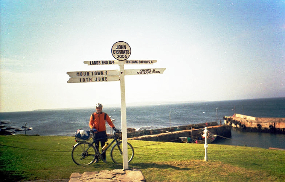 Start bei John o'Groats