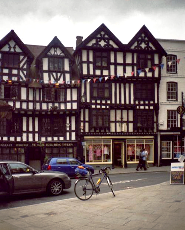 Market Drayton, Häuser im Tudorstiel